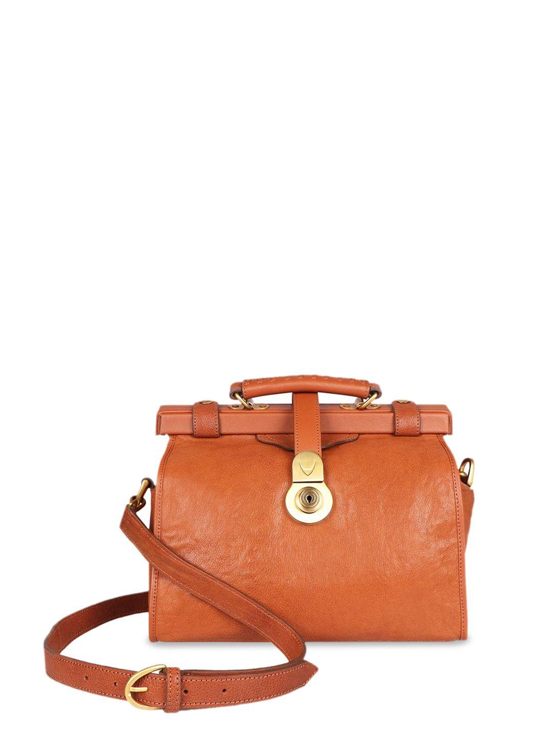 hidesign leather bucket sling bag