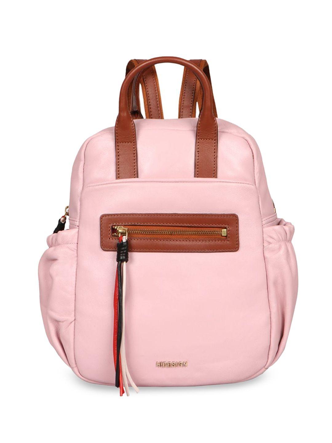hidesign leather structured backpacks
