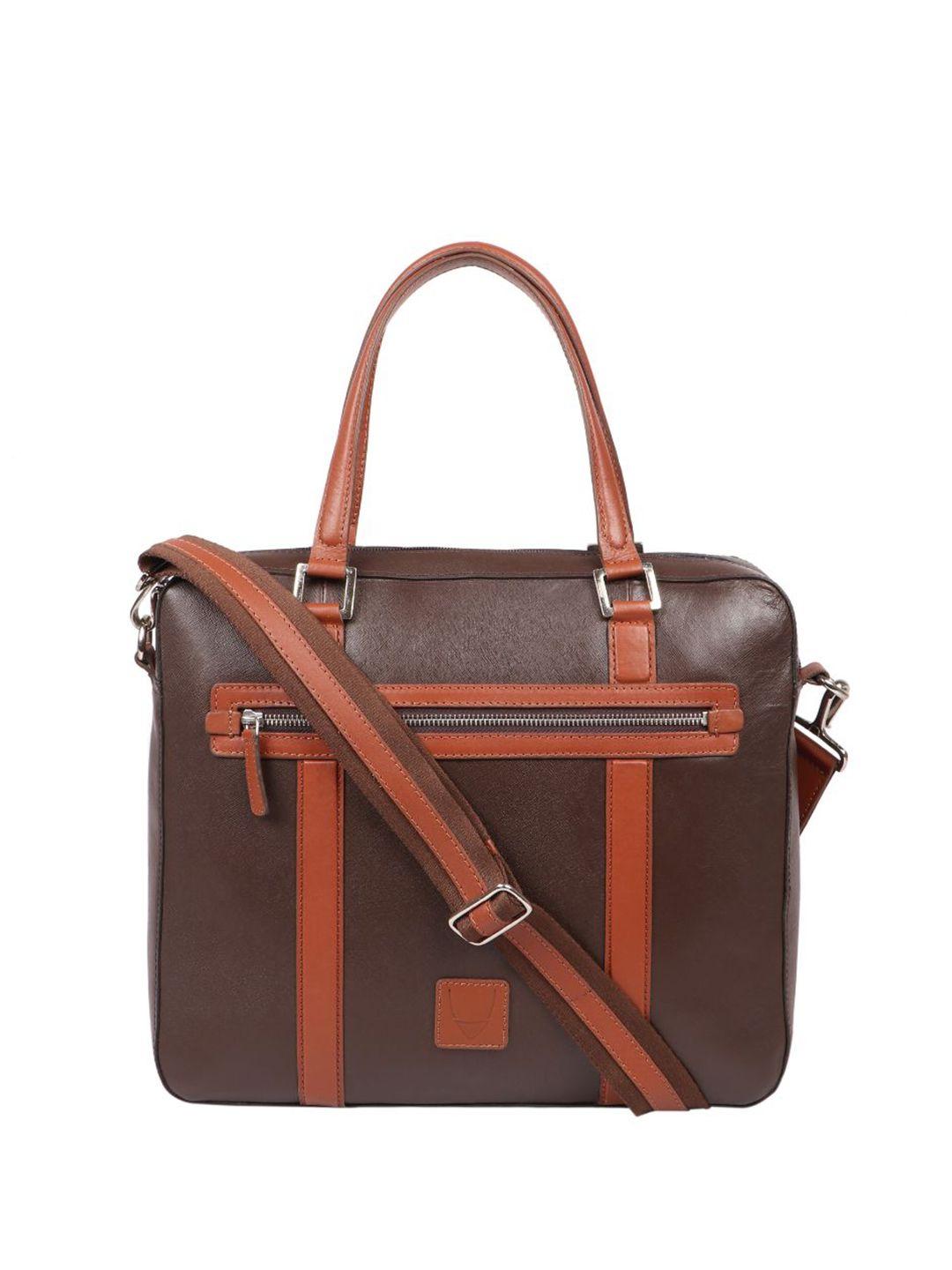 hidesign men leather formal messenger bag