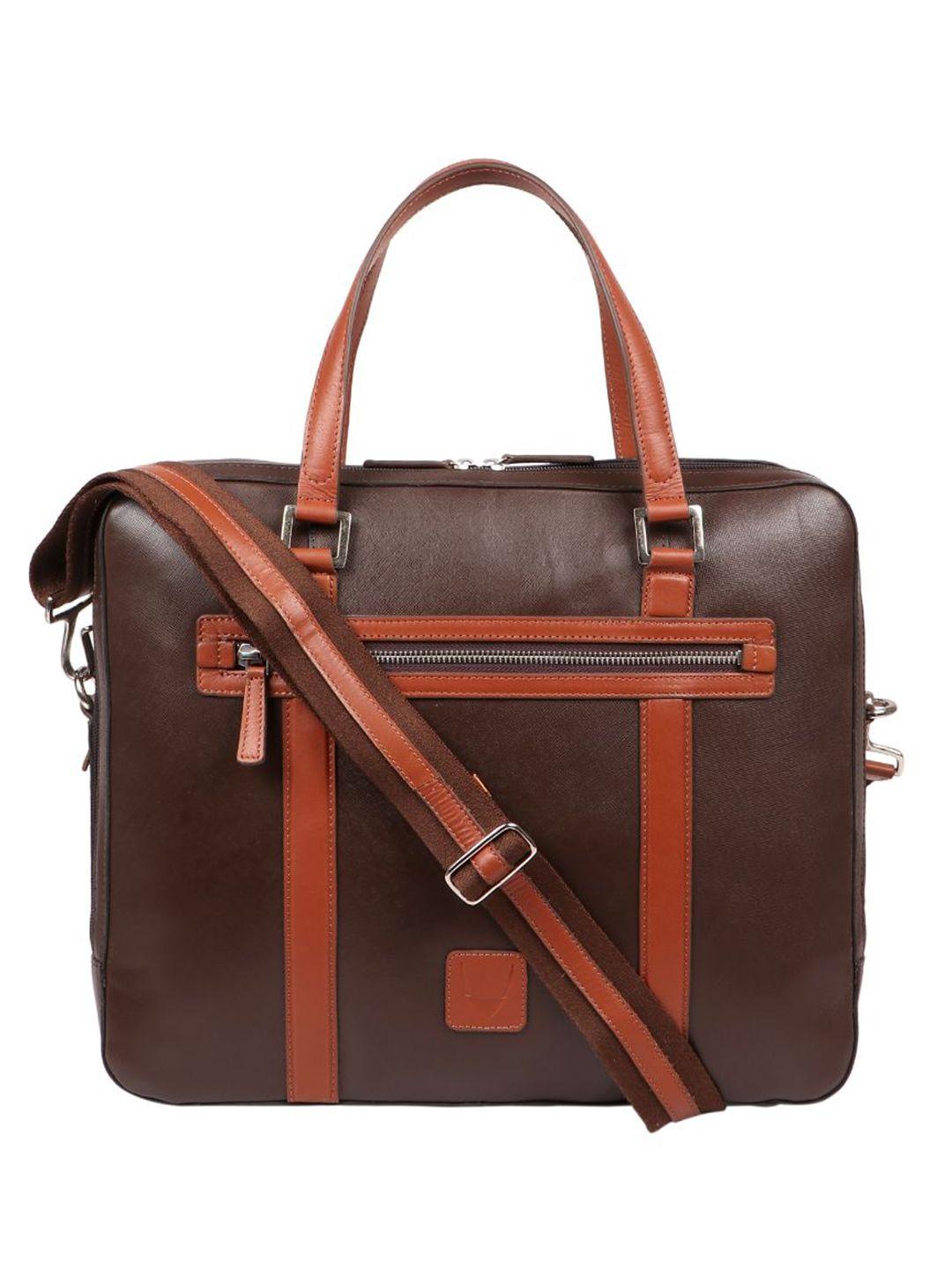 hidesign men leather formal messenger bag