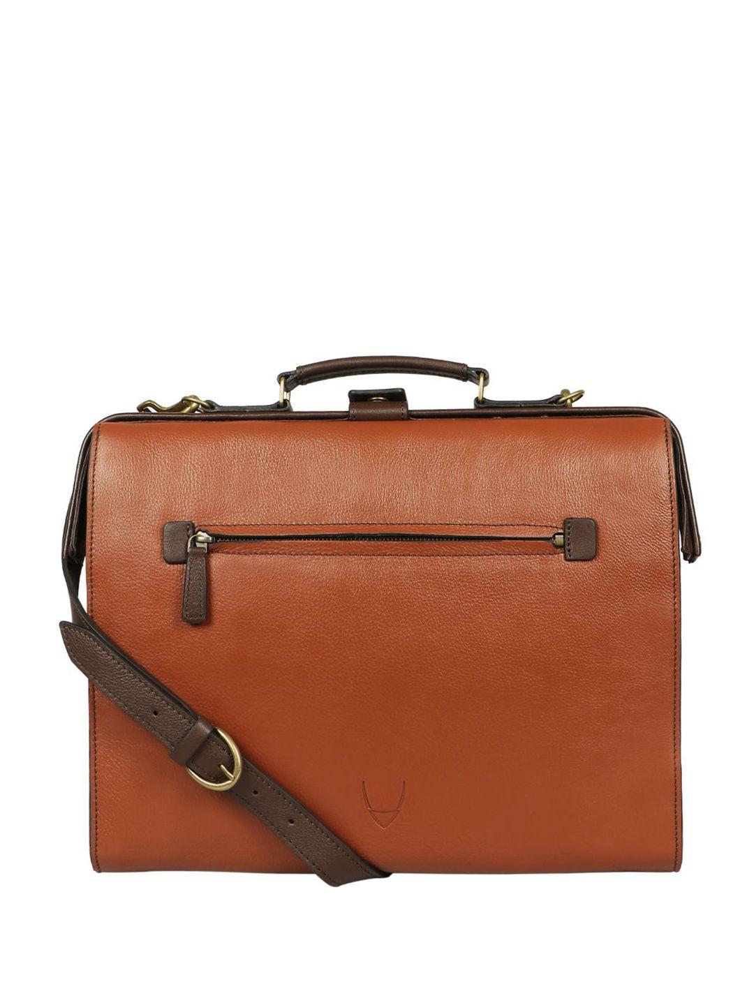 hidesign men leather formal messenger bag