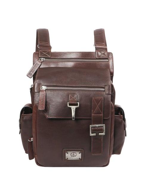 hidesign rebels mao 01 gaucha brown medium backpack