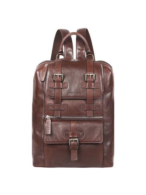 hidesign rebels mao 02 gaucha brown large backpack