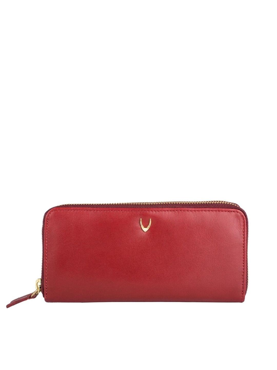 hidesign red purse clutch