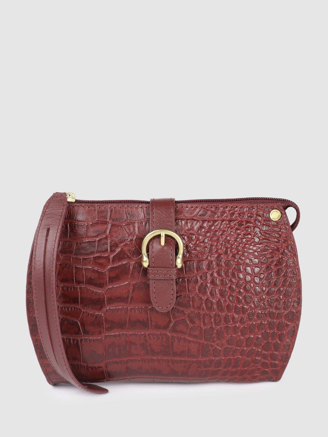 hidesign textured leather purse clutch