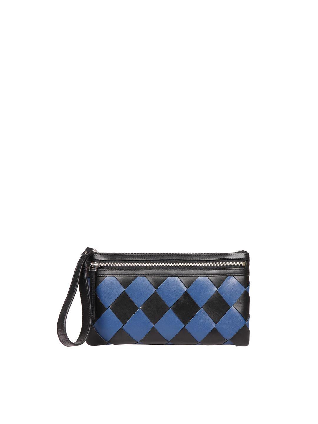 hidesign women colourblocked purse clutch