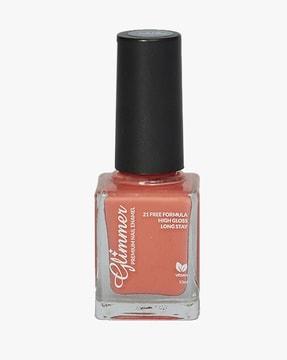 high gloss vegan premium nail enamel polish pretty red p 138