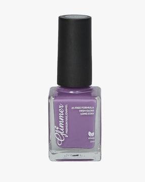 high gloss vegan premium nail enamel polish purple kale p 107
