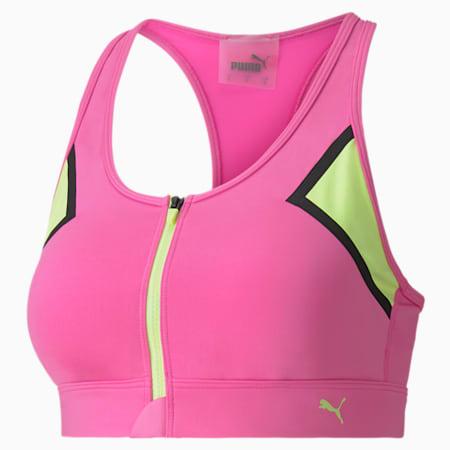 high impact women's front zip bra