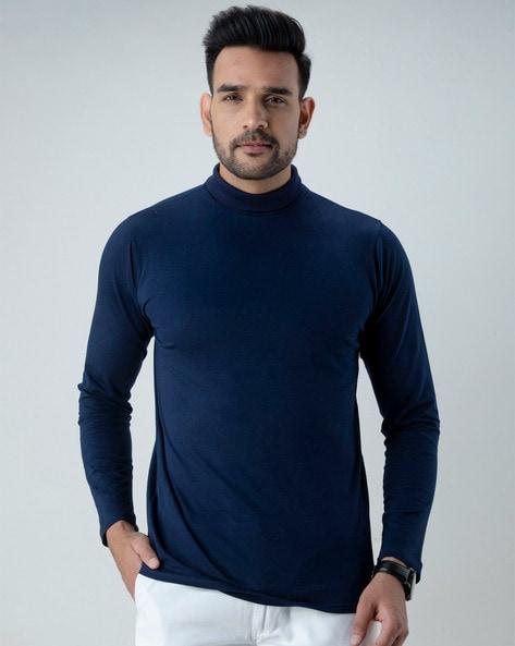 high neck full sleeves t-shirt