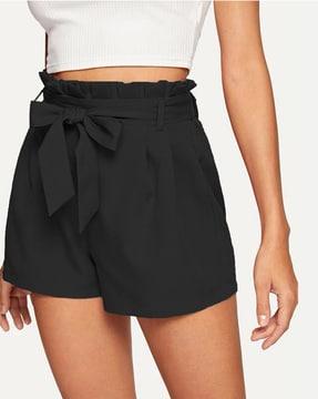 high rise city shorts