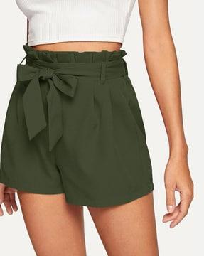 high rise city shorts