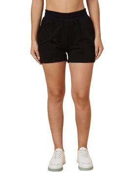 high rise city shorts