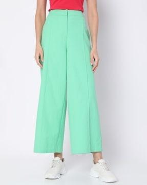 high-rise culottes with insert pockets