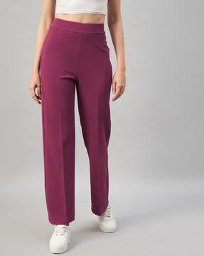 high rise flared pants