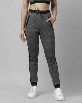 high-rise flat-front pants