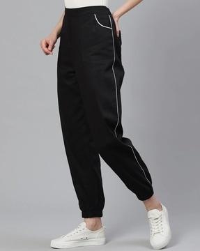 high-rise full-length joggers