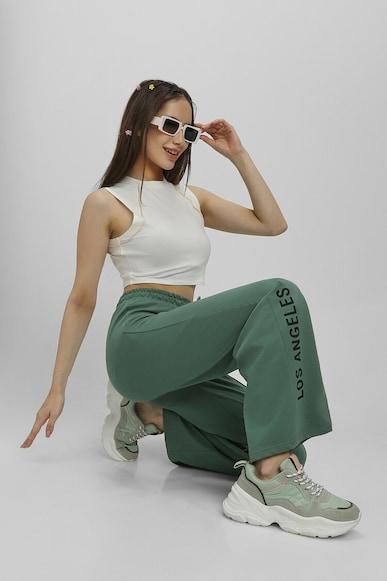 high rise graphic pant