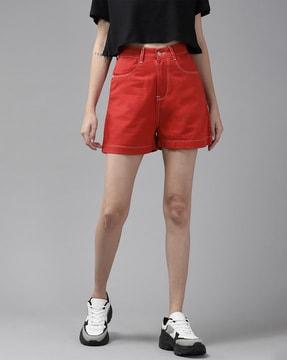 high rise hot pants shorts