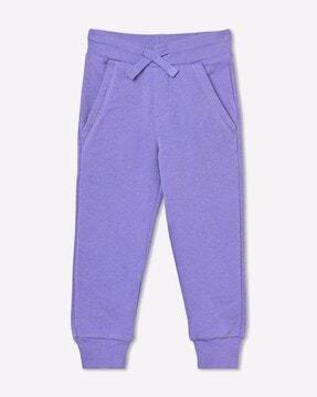 high-rise joggers with pockets