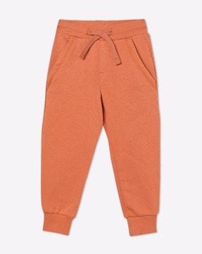 high-rise joggers with pockets