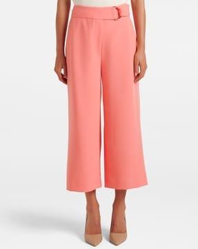 high-rise relaxed fit culottes