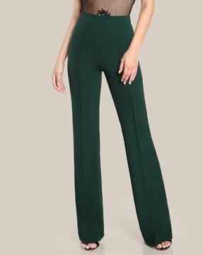 high-rise relaxed fit pants