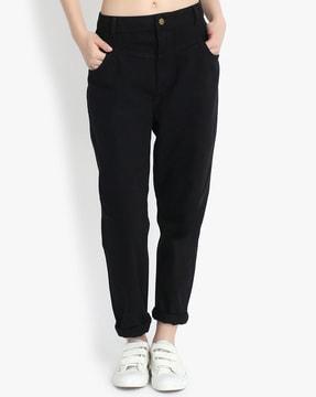 high rise skinny fit jeans
