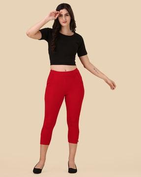 high-rise skinny fit pants