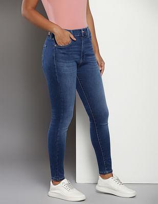 high rise sylvia skinny jeans