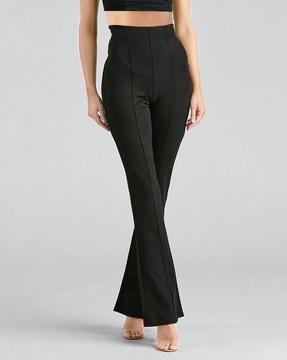 high-rise trousers