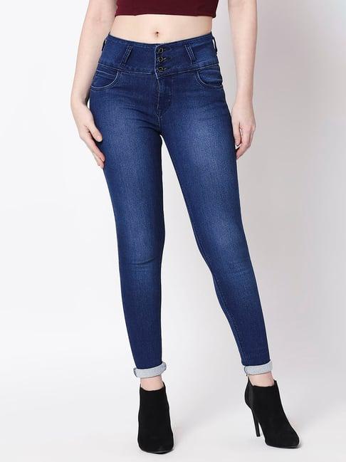 high star blue slim fit jeans