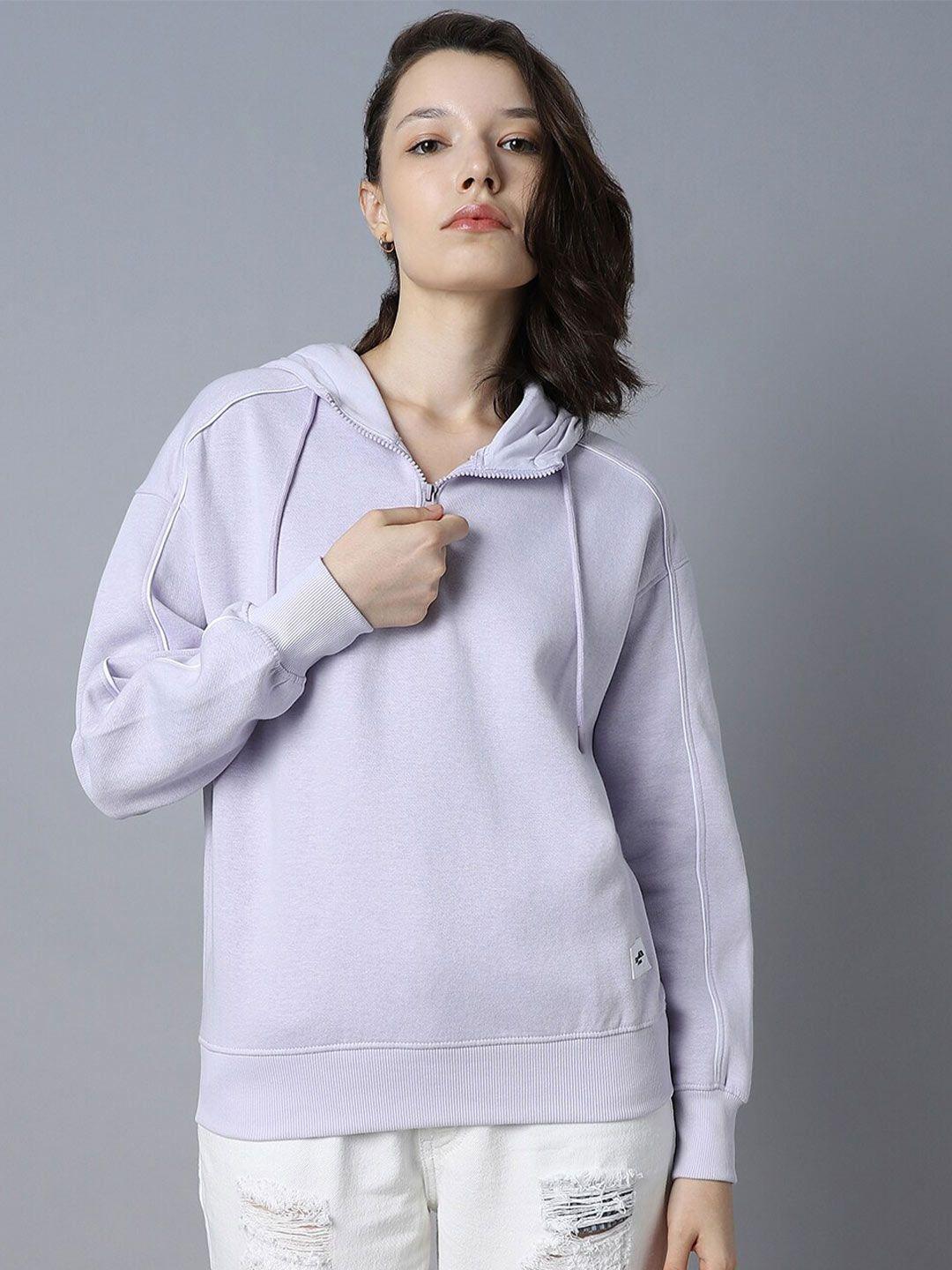 high star hooded long sleeve pullover sweatshirt