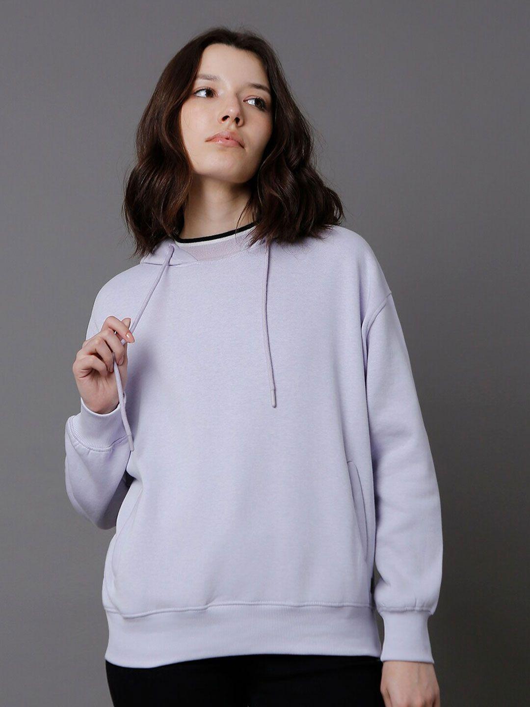 high star hooded long sleeve pullover sweatshirt