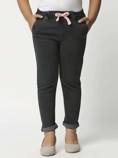 high star kids charcoal grey slim fit jeans