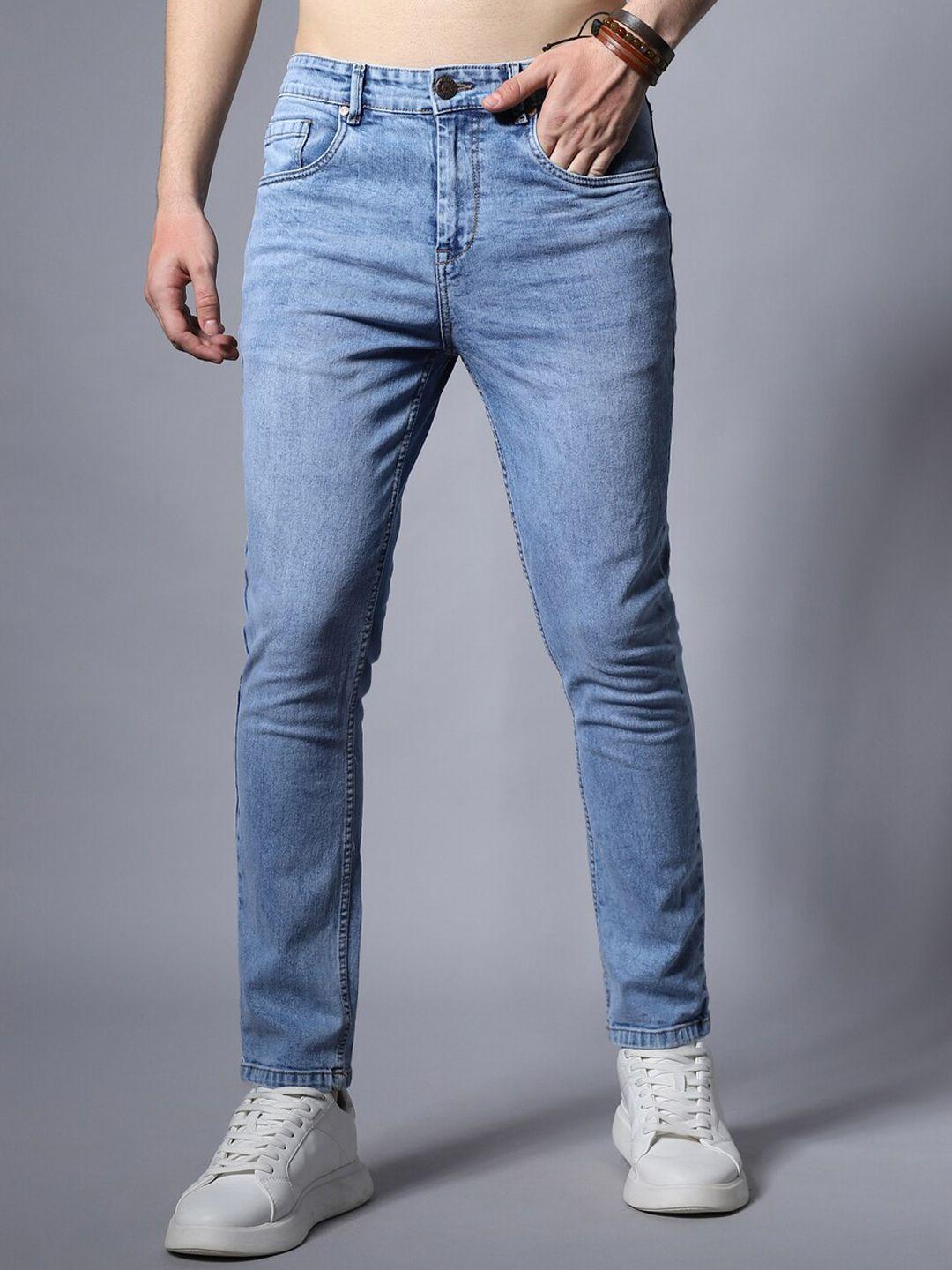 high star men straight fit clean look stretchable jeans