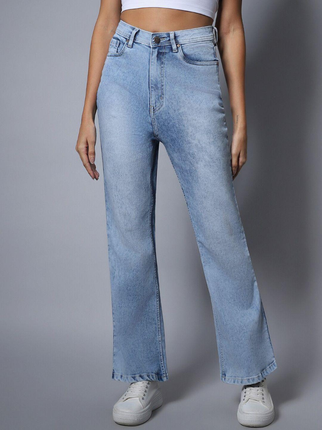 high star stretch flare fit jeans