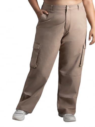 high star women's classic casual pants (hswwts2402p_tp_taupe