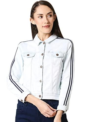 high star women's denim jacket (hswdjktasmc066_m_blue-1_m)