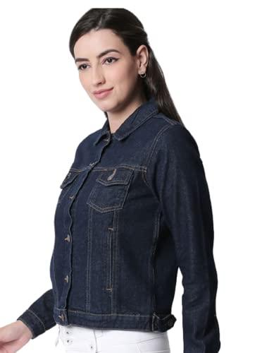 high star women's denim jacket (wdjkt006_blue