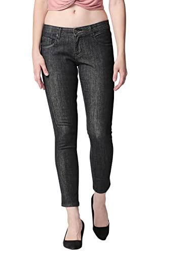 high star women's skinny jeans (wdfp353_charcoal