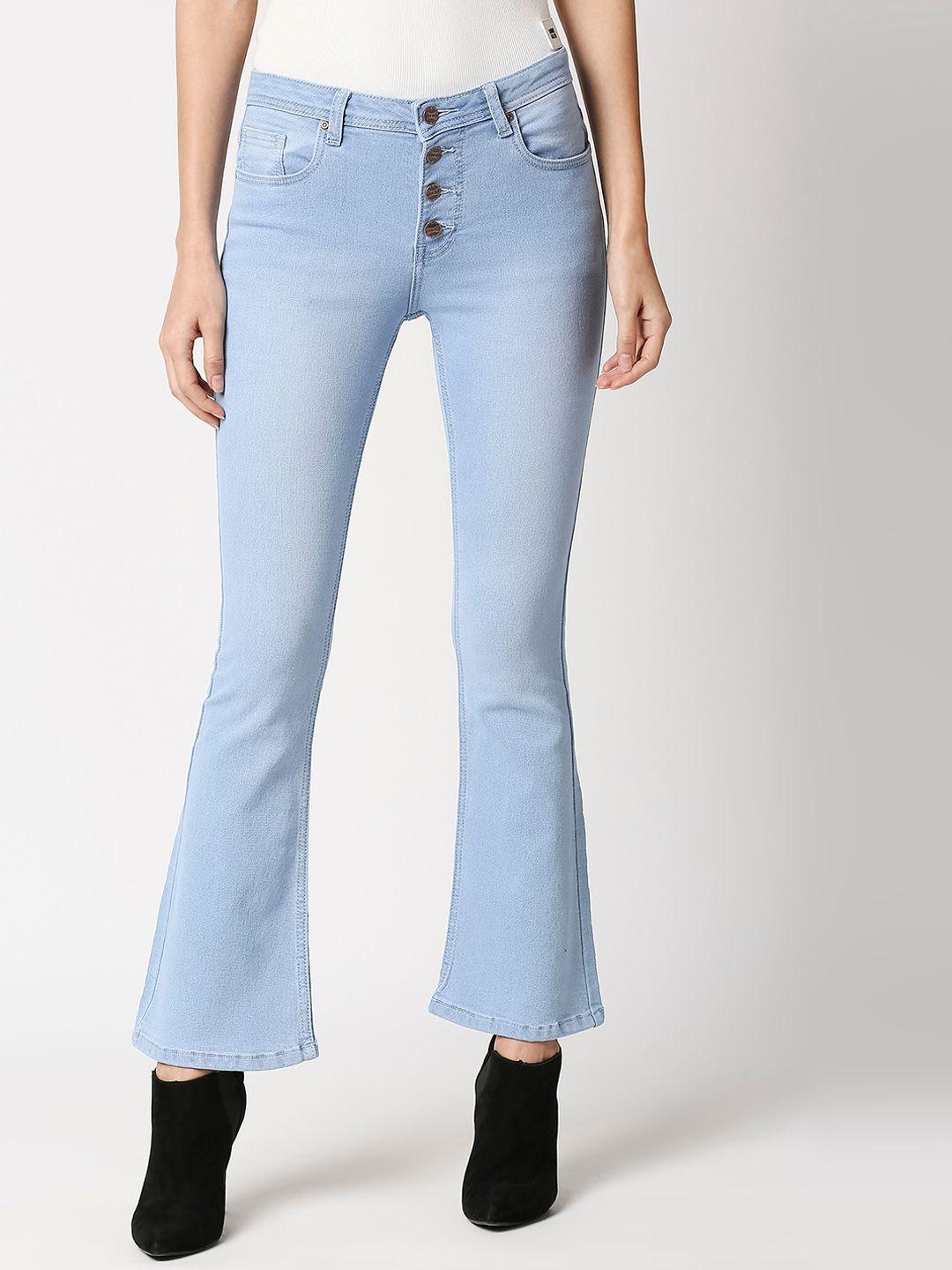 high star women blue bootcut jeans