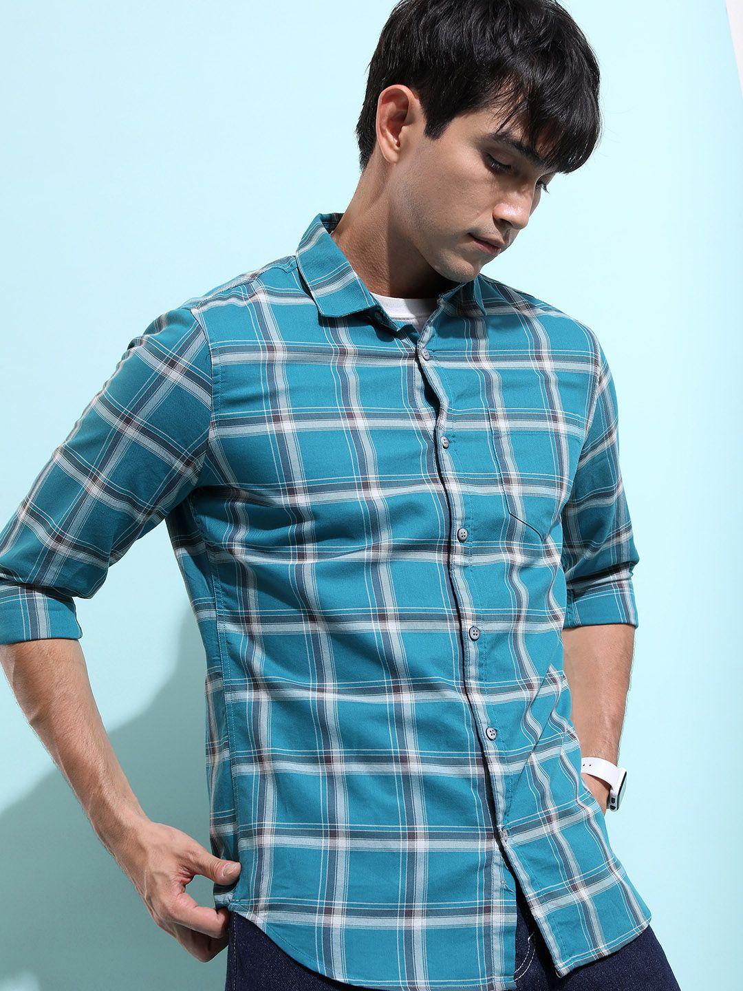 highlander tartan checks casual shirt