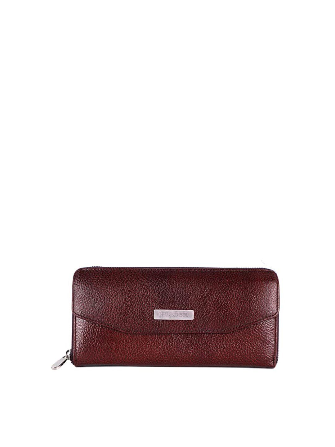 hileder women zip around wallet