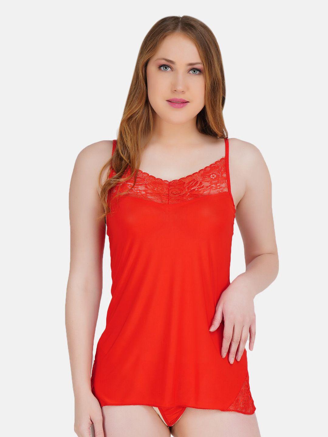 hill islands red net baby doll with high-low