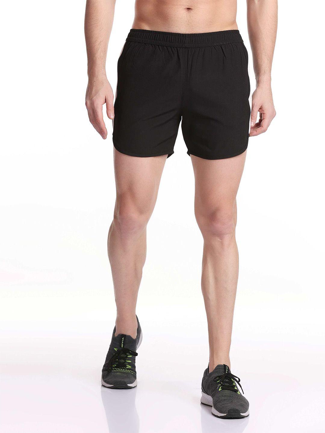 hillberg men mid-rise running cotton sports shorts