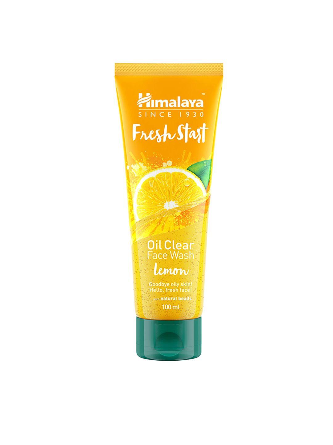 himalaya fresh start oil clear lemon face wash 100 ml