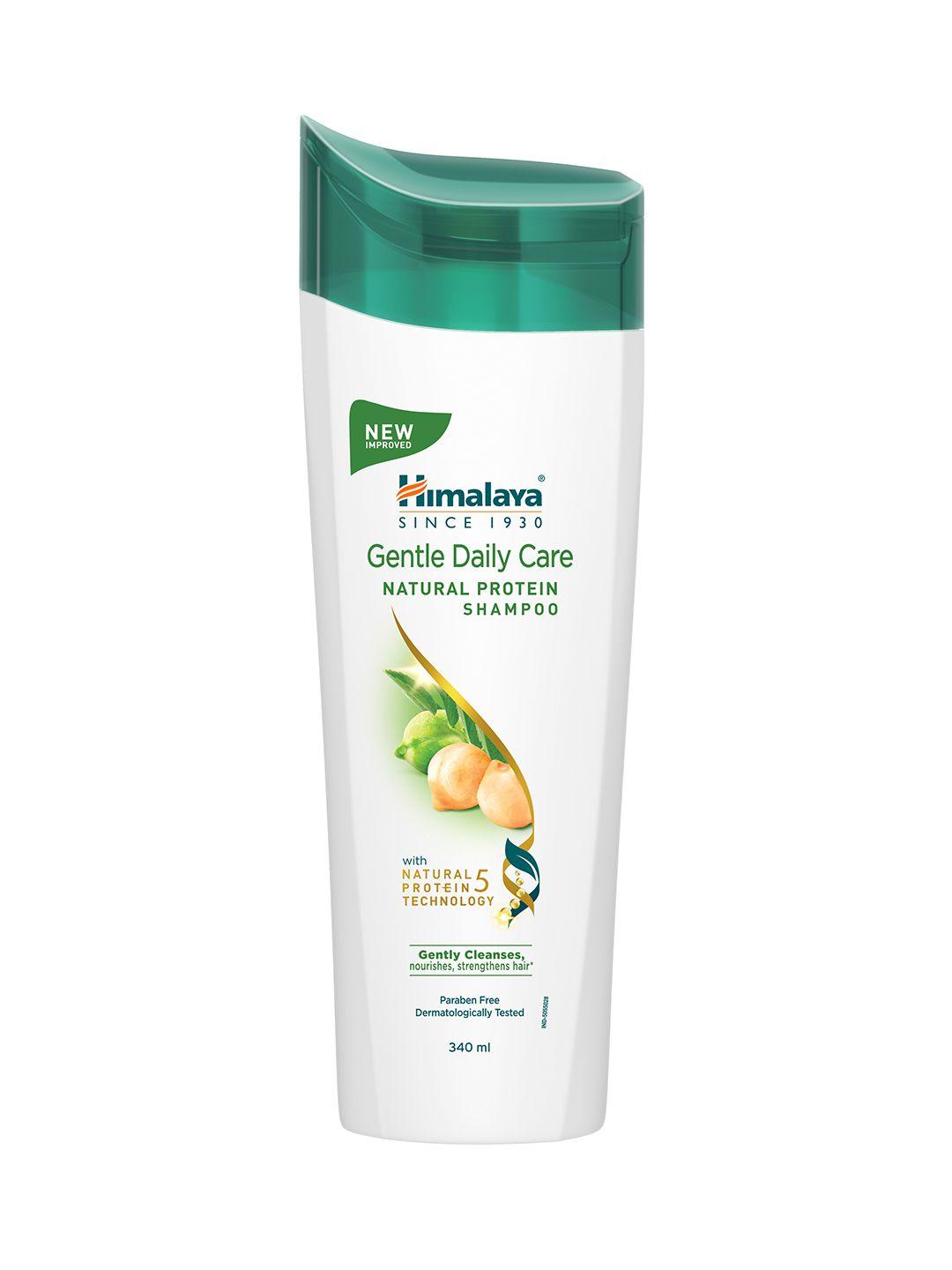himalaya gentle daily care natural protein shampoo with chickpea & licorice - 340ml