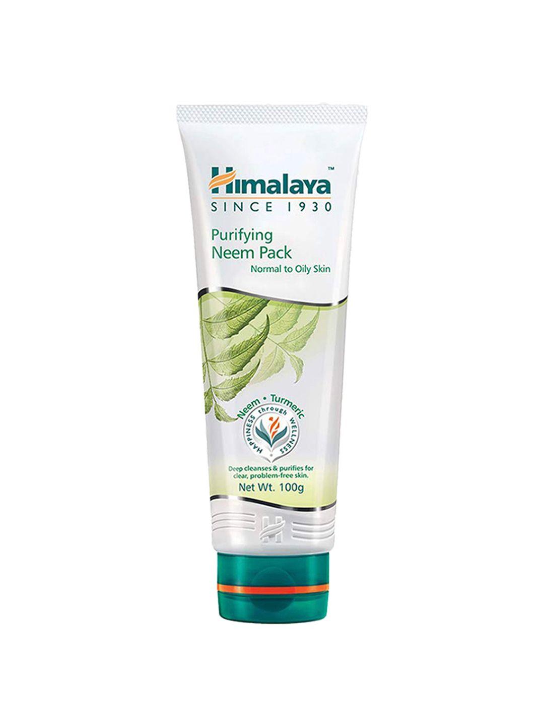 himalaya purifying neem pack with turmeric for oily skin - 100g
