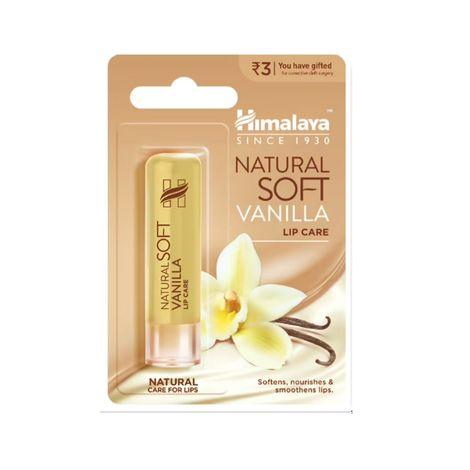 himalaya herbals natural soft vanilla lip care (4.5 g)